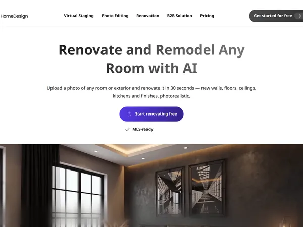 AI HomeDesign Renovation screenshot