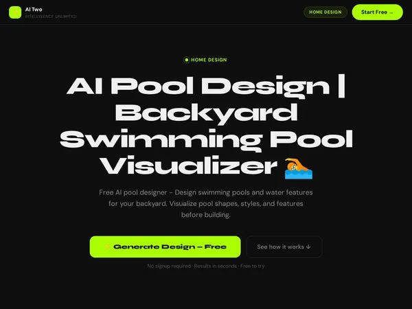 AI Two Pool Design screenshot