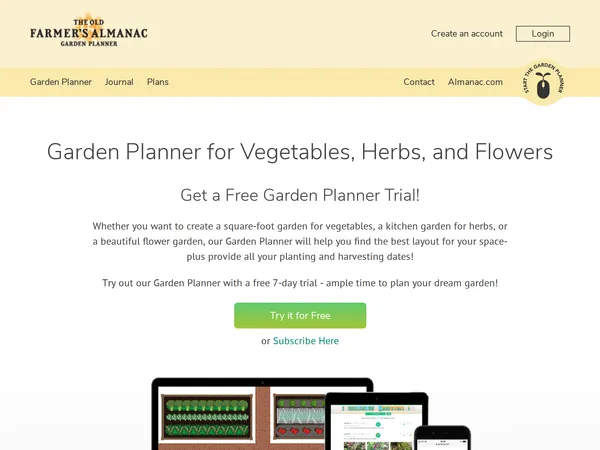 Almanac Garden Planner screenshot