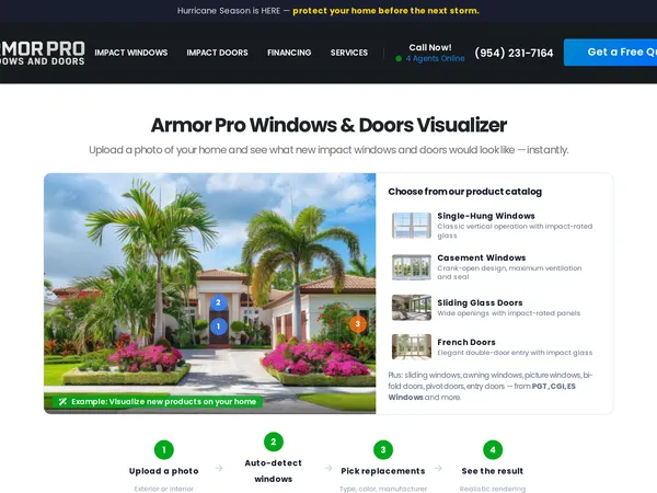 Armor Pro Window & Door Visualizer screenshot