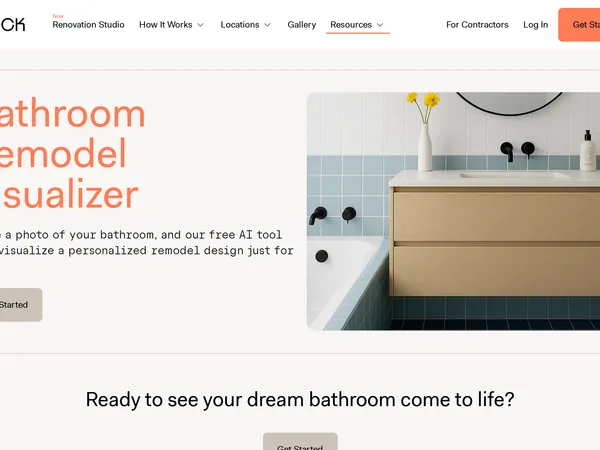 Block Renovation Bathroom Visualizer screenshot