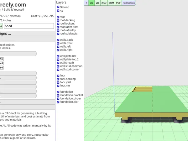 BuildFreely screenshot