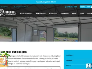 Bulldog Steel Structures Designer screenshot