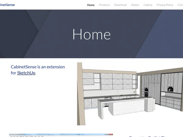 CabinetSense screenshot