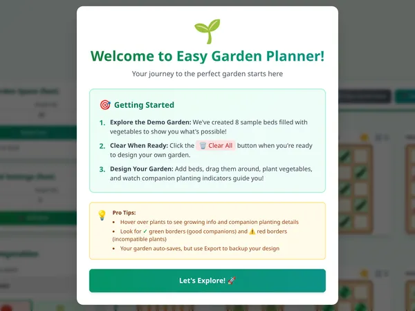 Easy Garden Planner screenshot