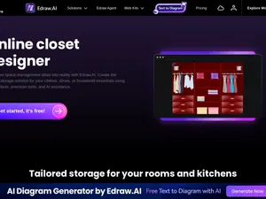 Edraw AI Closet Designer screenshot