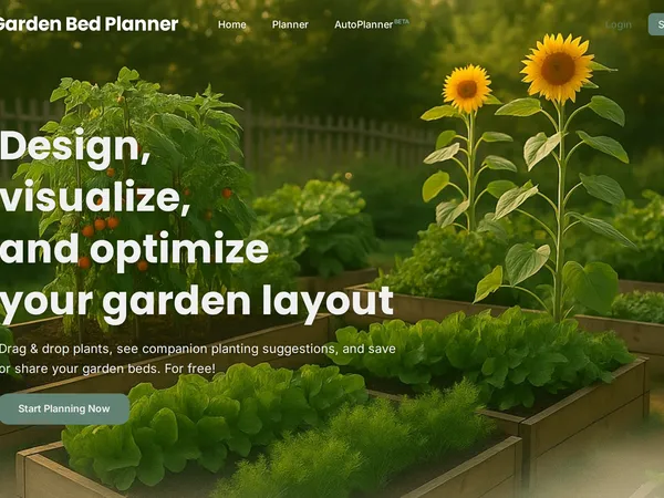 Garden Bed Planner screenshot