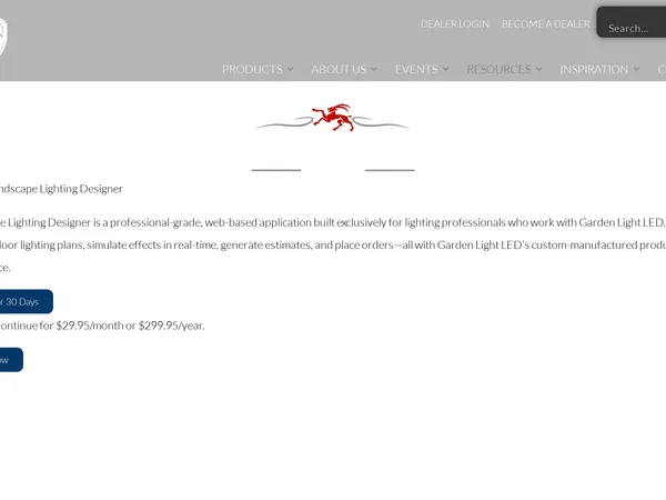 Garden Light LED Lighting Designer screenshot