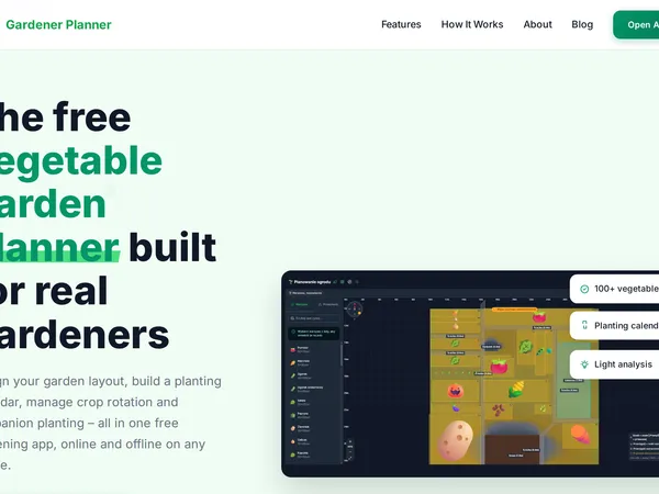 Gardener Planner screenshot