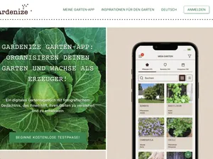 Gardenize screenshot