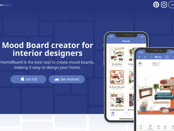 HomeBoard screenshot
