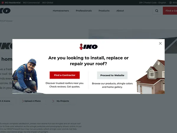 IKO ROOFViewer screenshot