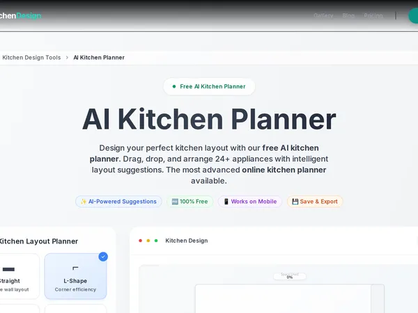 KitchenDesign.io screenshot