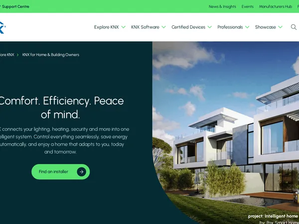 KNX ETS Home screenshot
