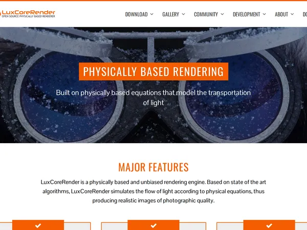 LuxCoreRender screenshot