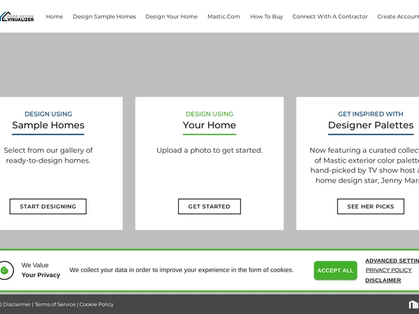 Mastic Home Design Visualizer screenshot