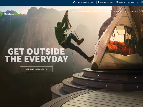 MoistureShield Outdoor Project Hub screenshot