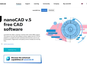 nanoCAD Free screenshot