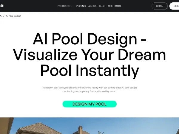 Paintit.AI Pool Design screenshot