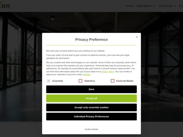 pCon.planner screenshot