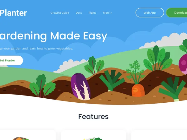 Planter screenshot