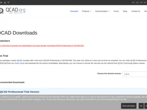 QCAD screenshot