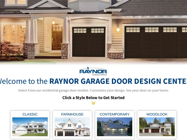 Raynor Garage Door Design Center screenshot