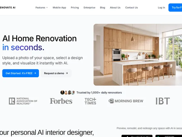 Renovate AI screenshot