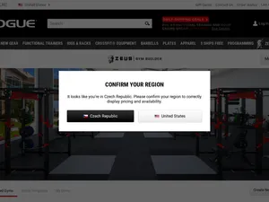 Rogue ZEUS Gym Builder screenshot