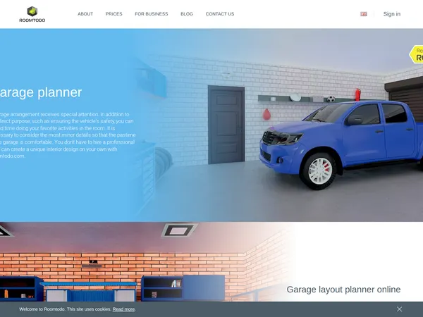 Roomtodo Garage Planner screenshot