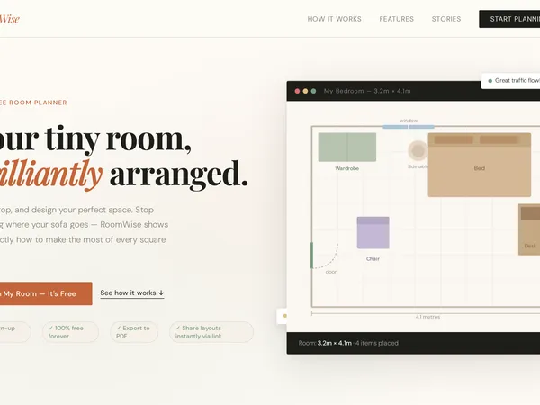 RoomWise screenshot