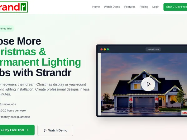 Strandr screenshot