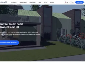 Sweet Home 3D screenshot