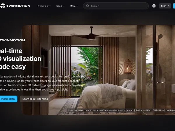 Twinmotion screenshot