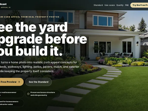 Yardcast AI screenshot