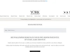 York Wallcoverings Room Previewer screenshot